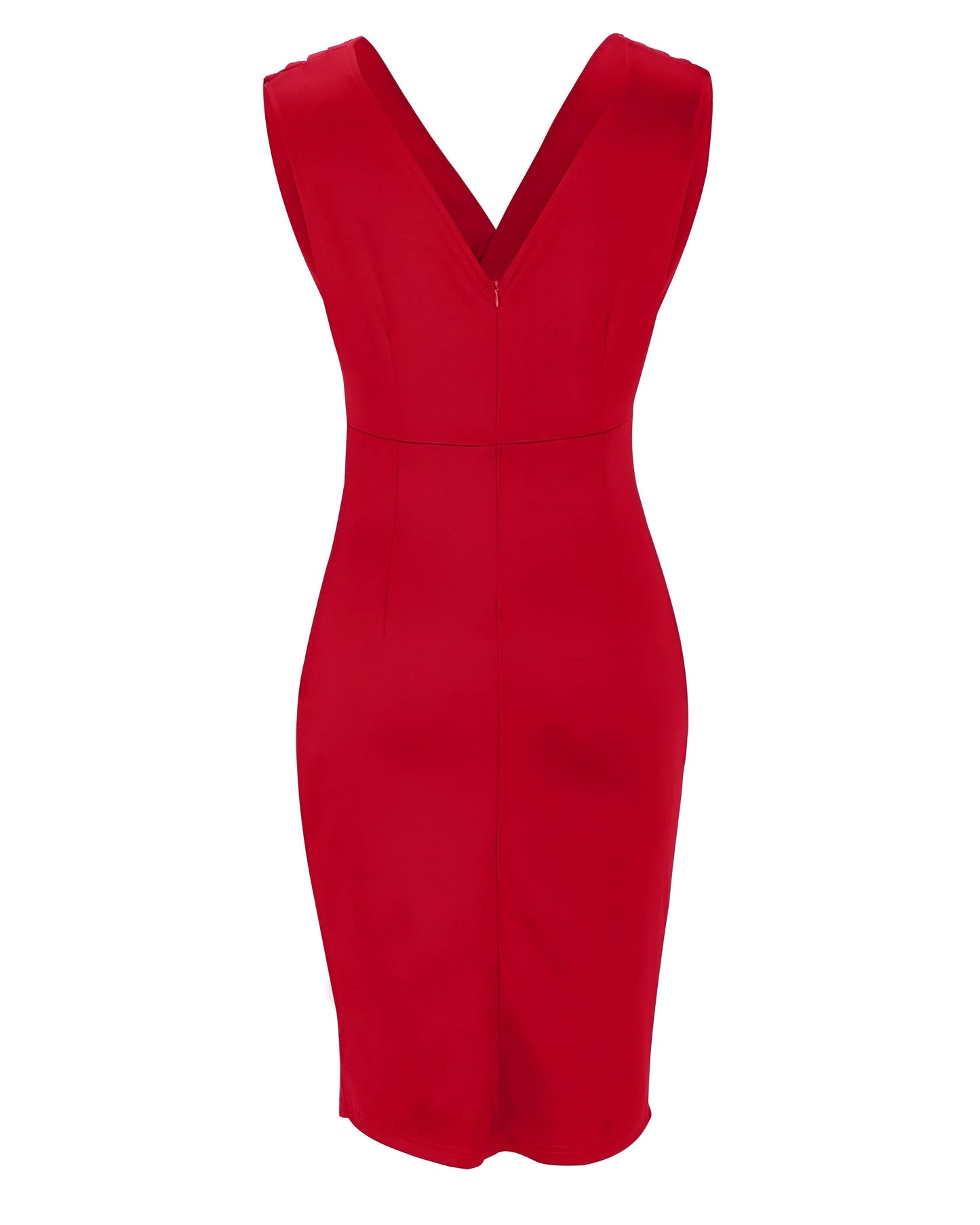 Chic Pleated Bodycon Dress