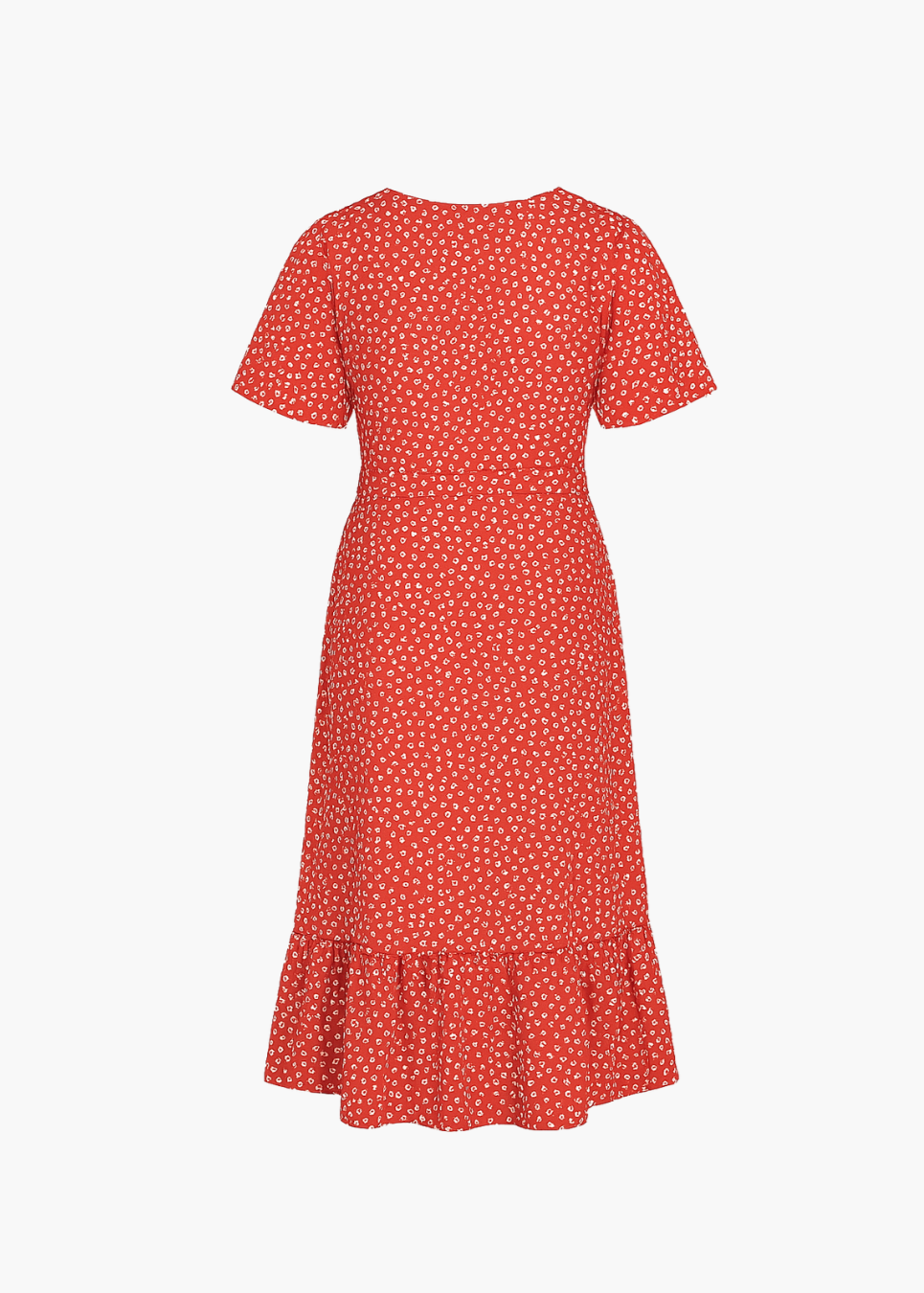 Polka-Dot Wickelkleid