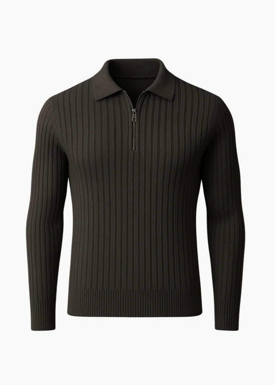 Quarter Zip Merino Sweater