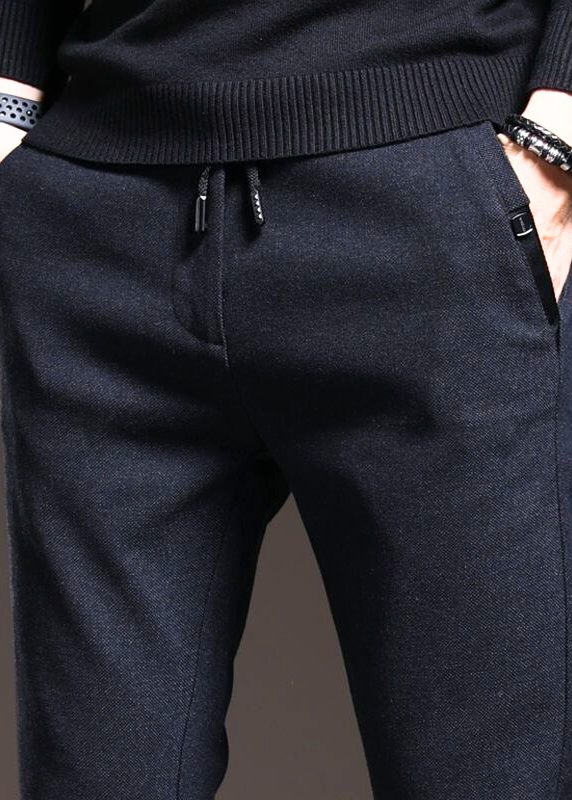 Slim Fit Cotton Trousers