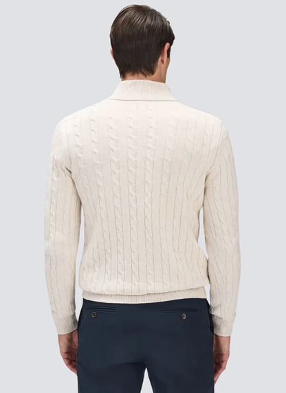 Evan Knitted Sweater - Wickle dich in luxuriöse Wärme