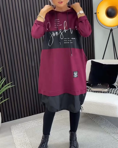 Karla Kapuzenkleid - Umarmen Sie den einzigartigen Mix aus Gemütlichkeit und Chic