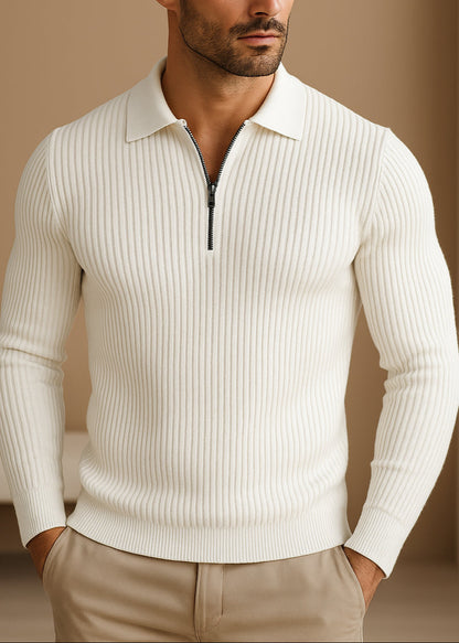 Quarter Zip Merino Sweater
