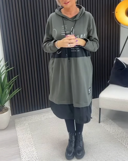 Karla Kapuzenkleid - Umarmen Sie den einzigartigen Mix aus Gemütlichkeit und Chic